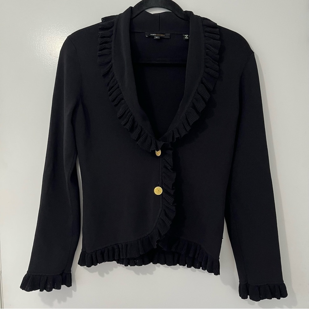 BCBGMaxAzria Black Knit Cardigan